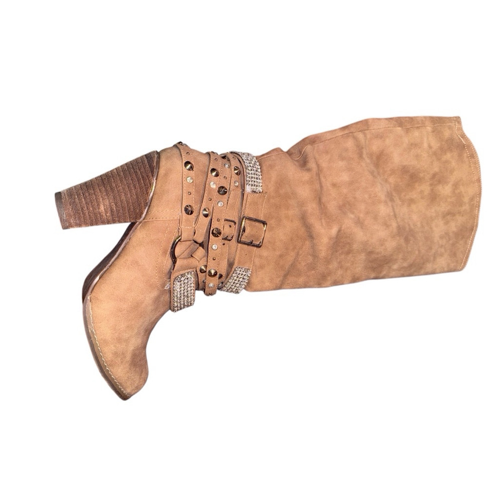Womens rated Boots Size 7.5 Brown - Picture 8 of 9